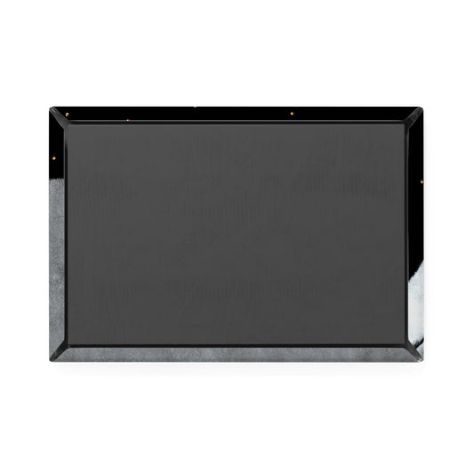 Black Rabbit Moon Fridge Magnet