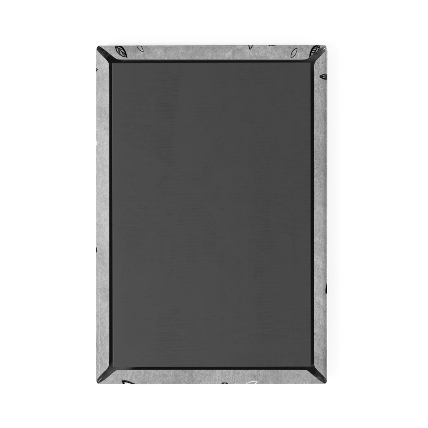 Black Rabbit Fridge Magnet