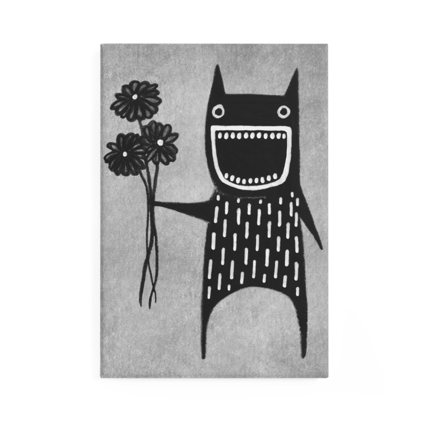 Flower Monster Fridge Magnet
