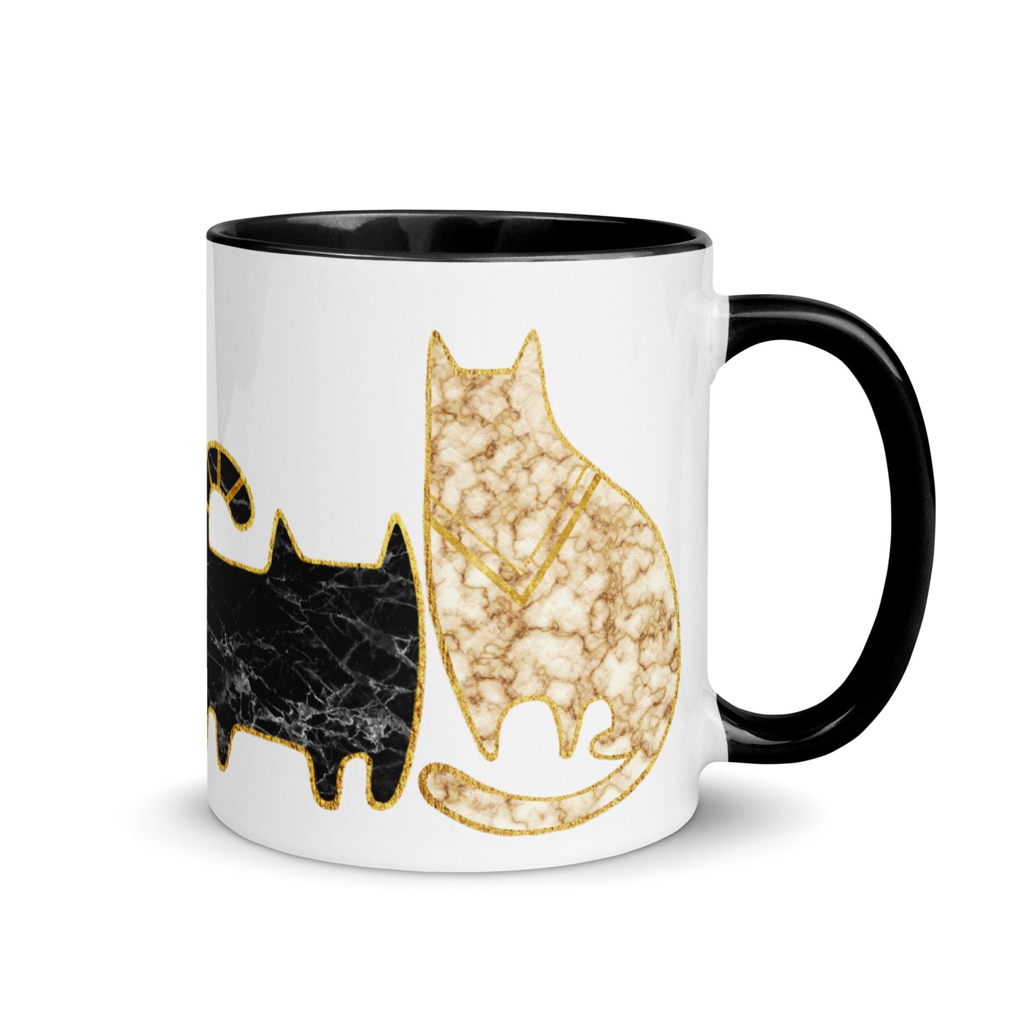 Art Deco Cats Mug
