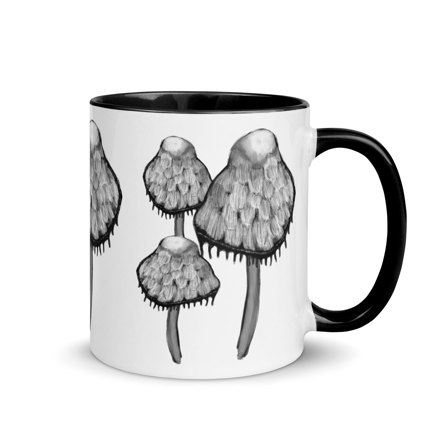 Shaggy Mane Mushroom Mug