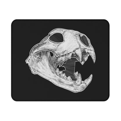 Cat Skull Mouse Pad