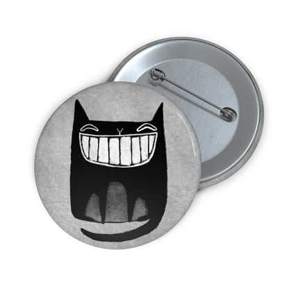 Black Cat Button