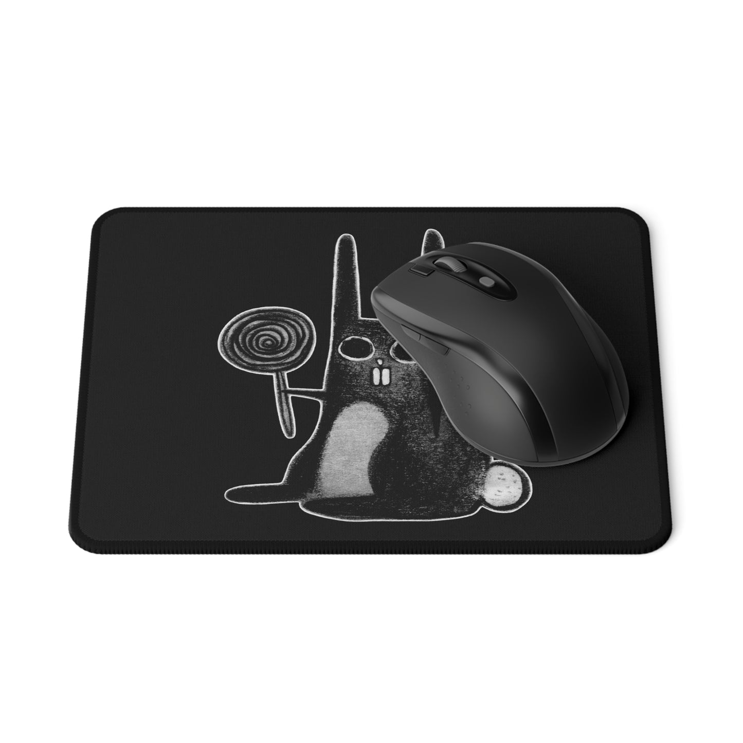Weird Rabbit Mouse Pad