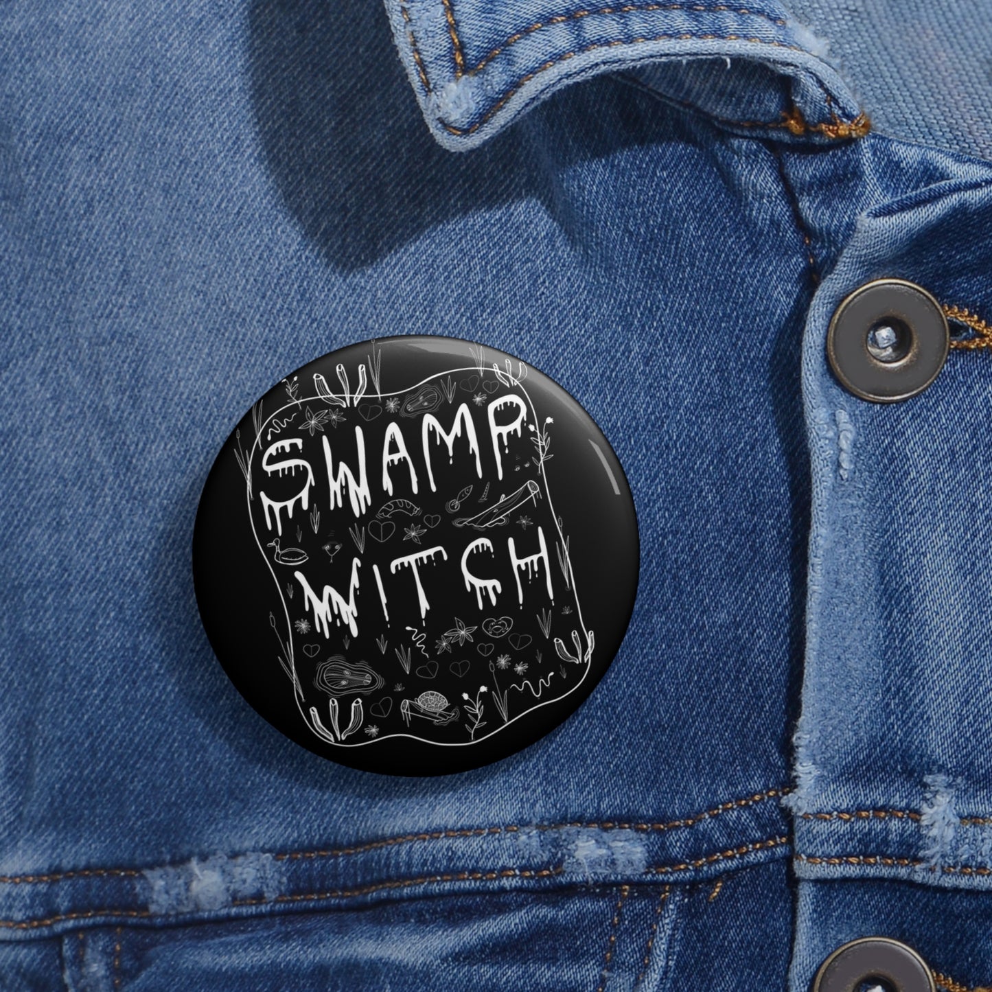 Swamp Witch Button