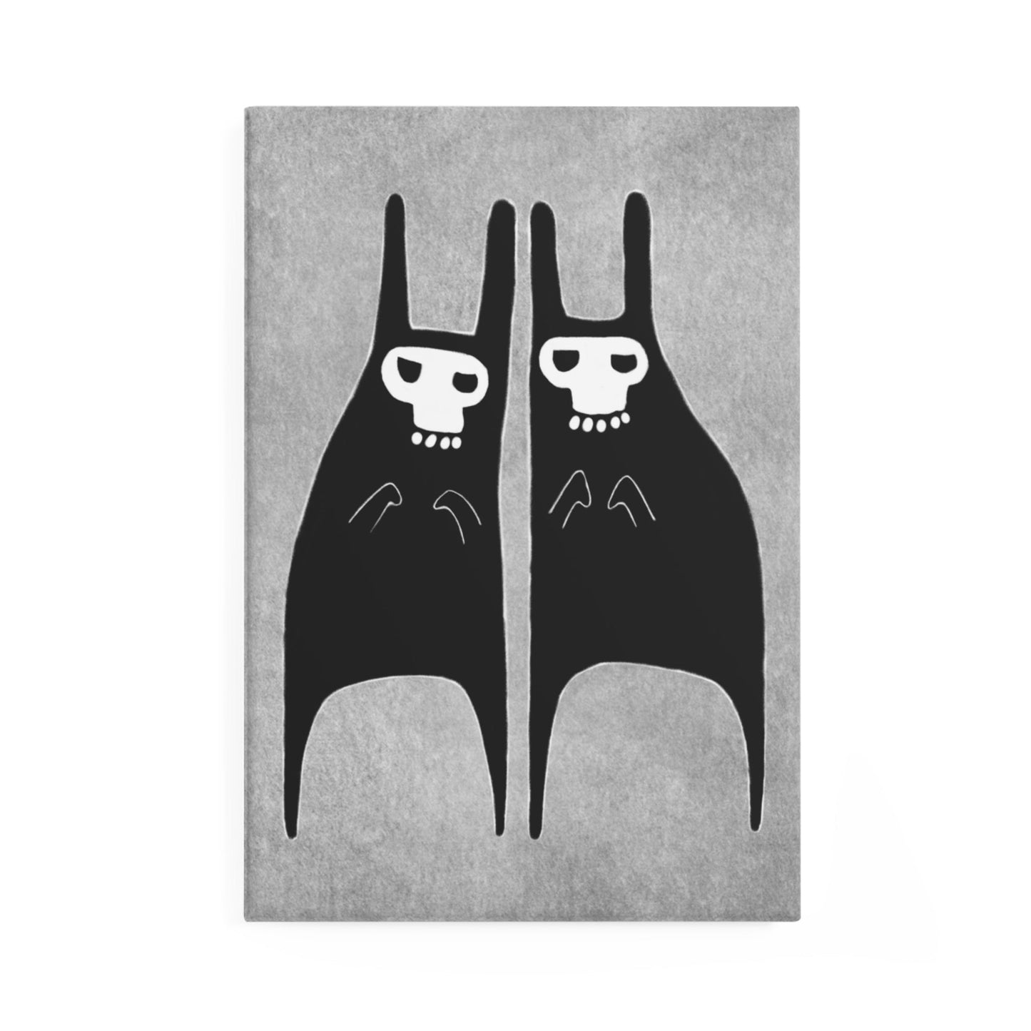Skull Rabbits Fridge Magnet