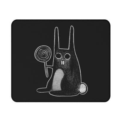 Weird Rabbit Mouse Pad