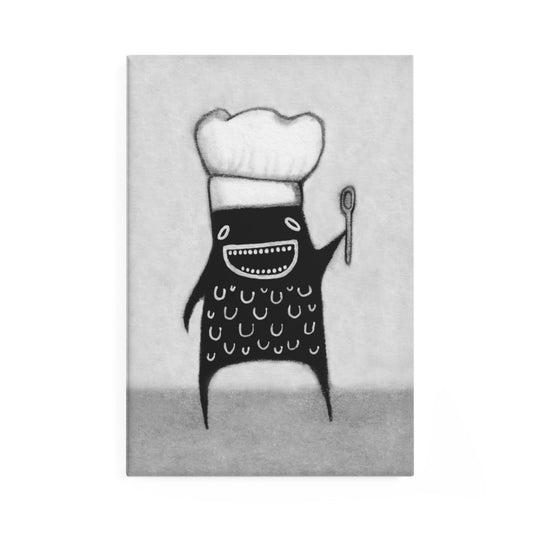 Chef Monster Fridge Magnet