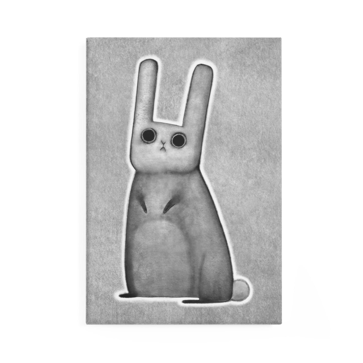 Weird Rabbit Fridge Magnet