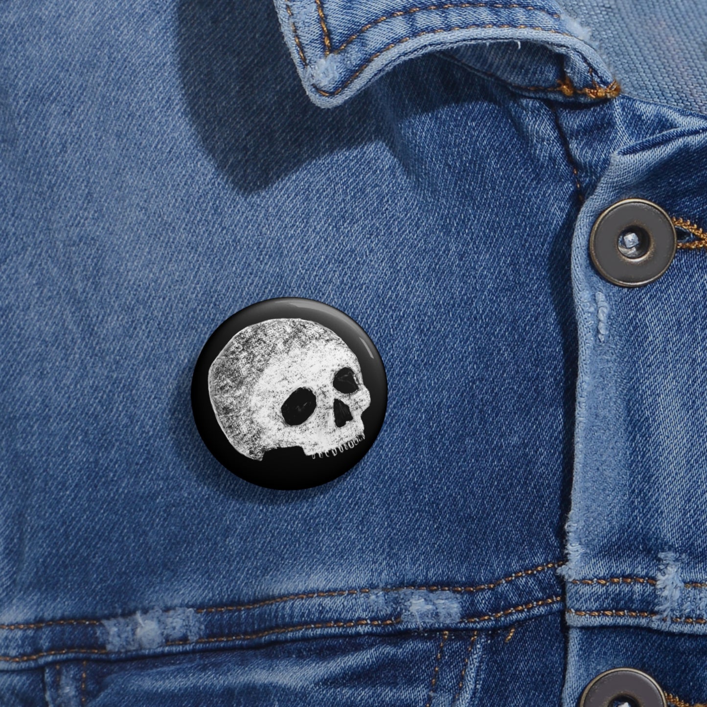 Skull Button