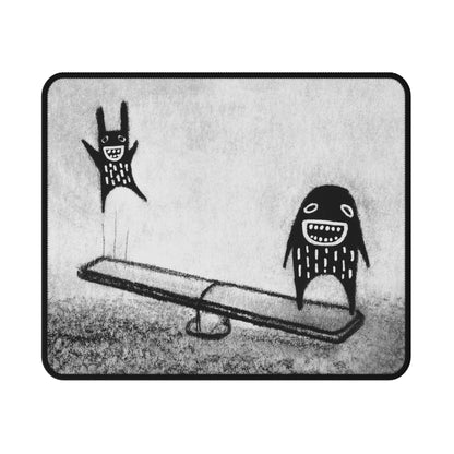Seesaw Monster Mouse Pad