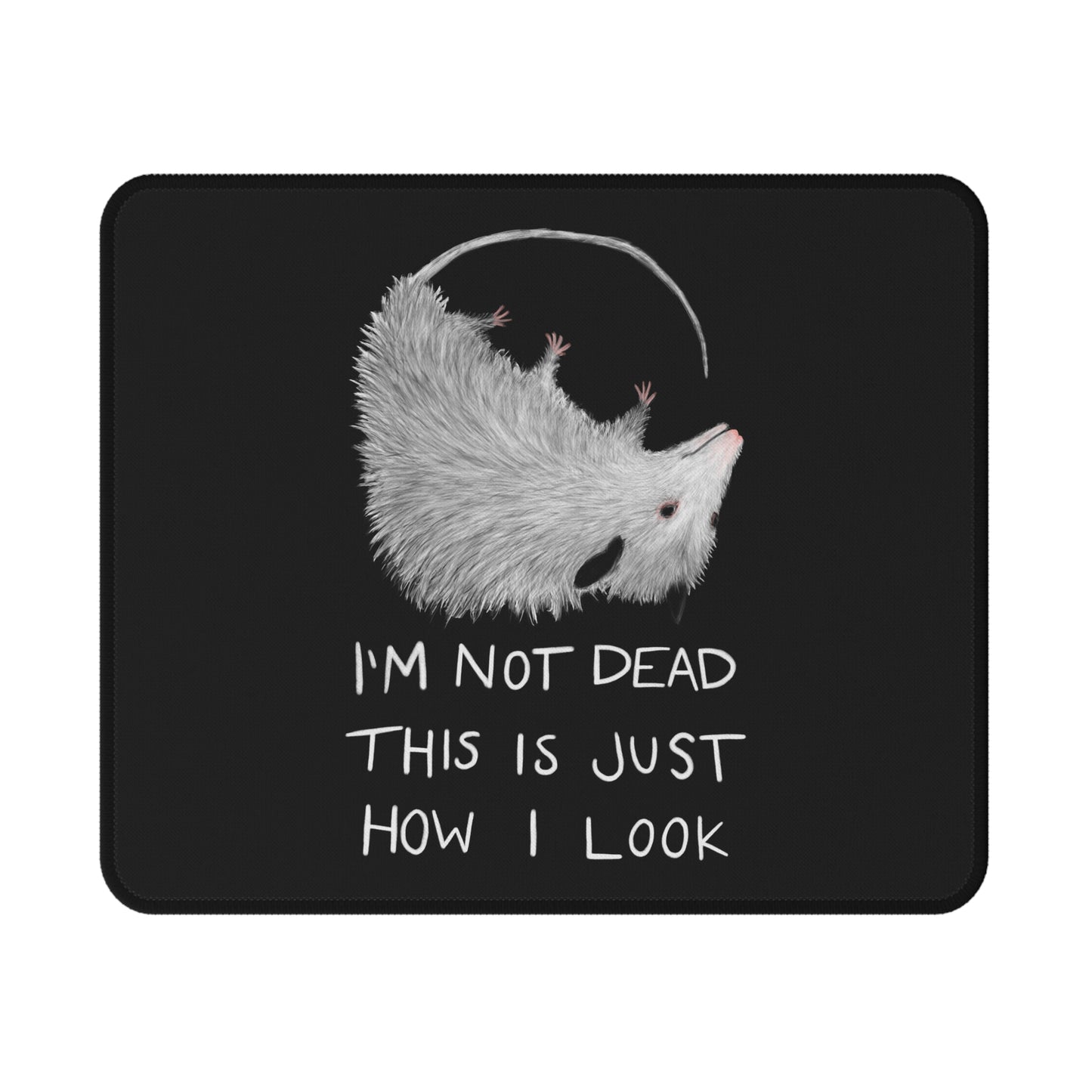 Not Dead Possum Mouse Pad