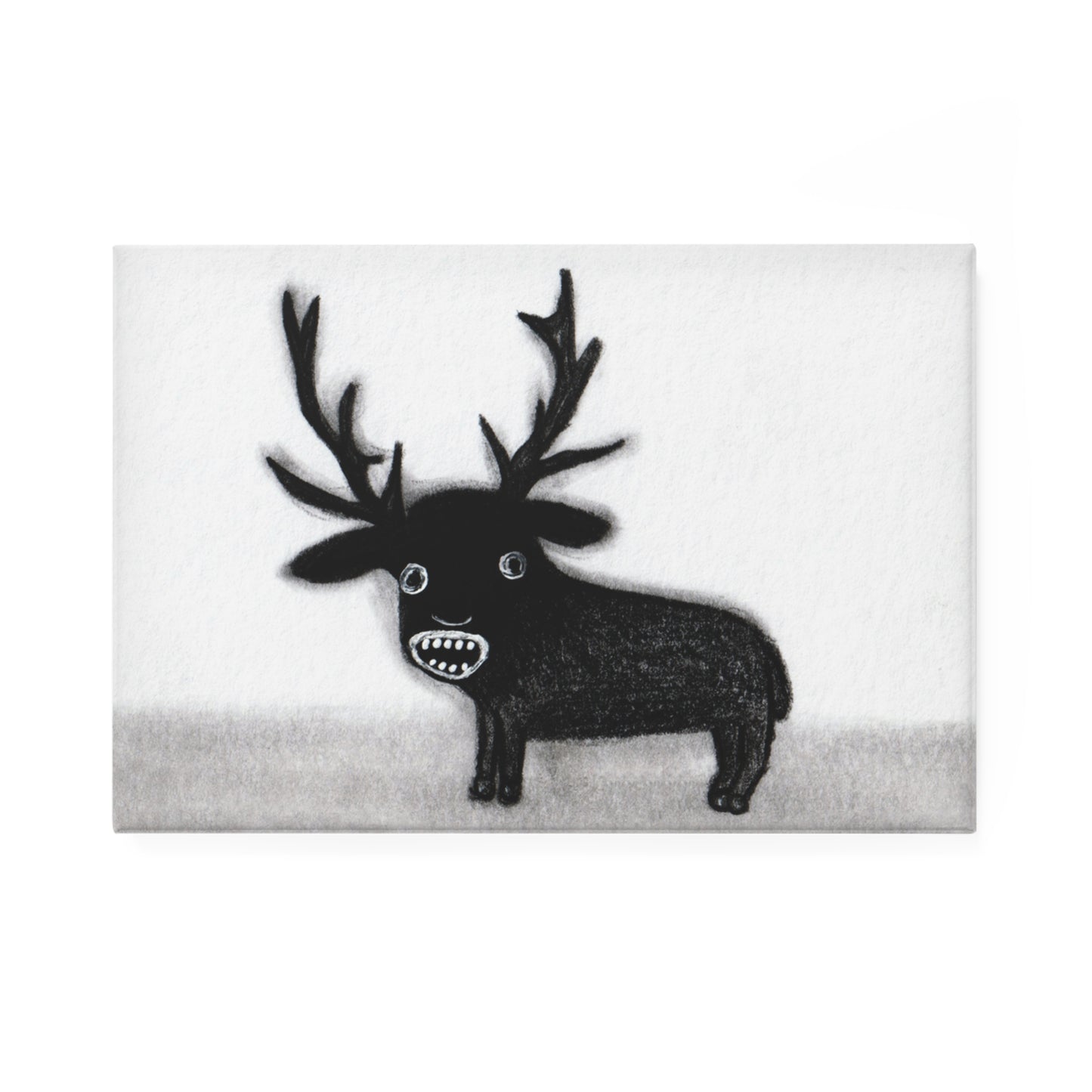 Weird Deer Fridge Magnet