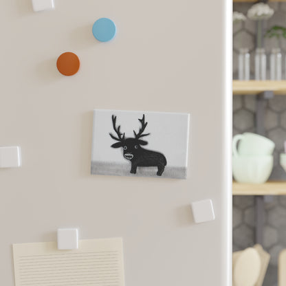 Weird Deer Fridge Magnet