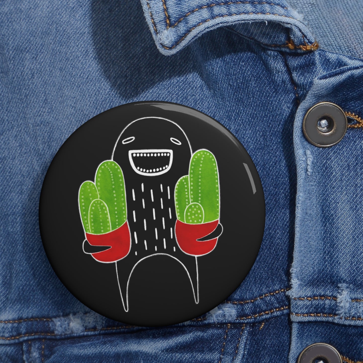 Plant Monster Button