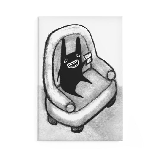 Book Monster Fridge Magnet