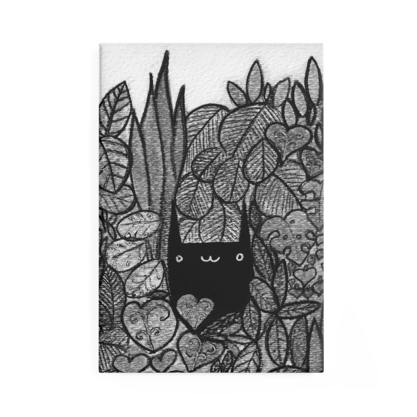 Black Cat Fridge Magnet