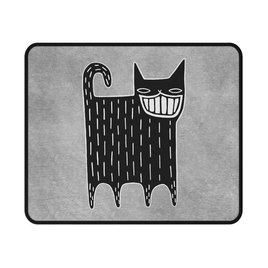 Black Cat Mouse Pad