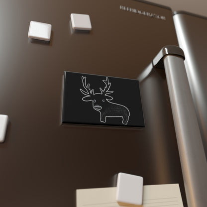 Weird Deer Fridge Magnet