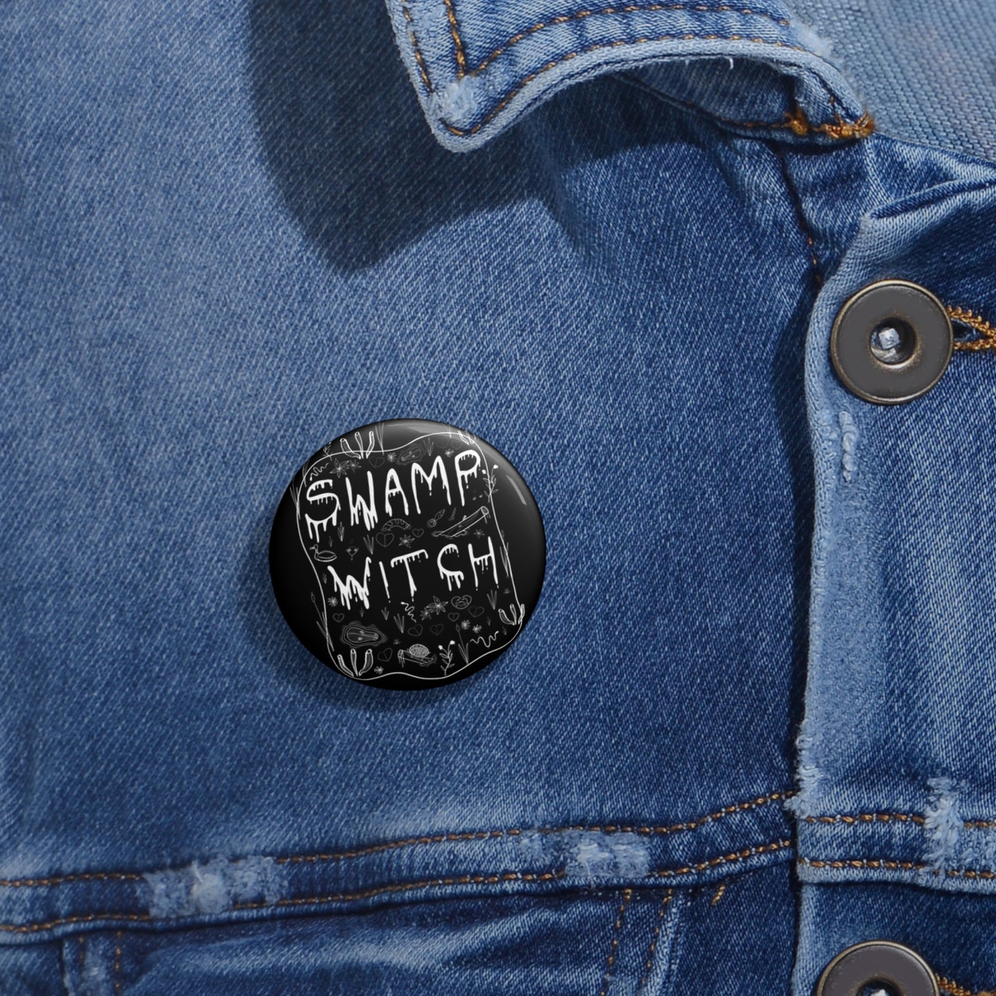 Swamp Witch Button