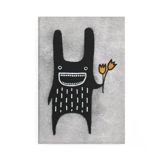 Flower Monster Fridge Magnet