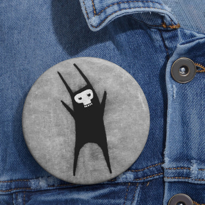 Skull Rabbit Button