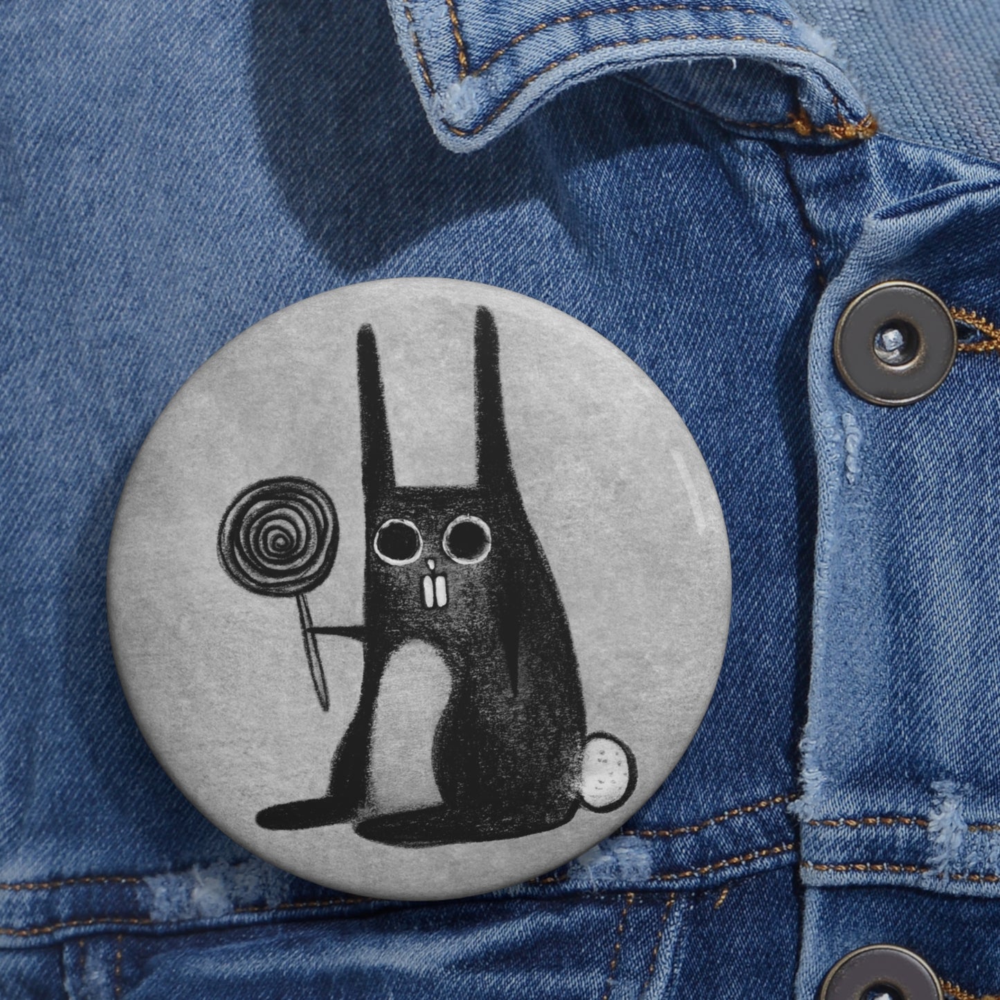 Weird Rabbit Button