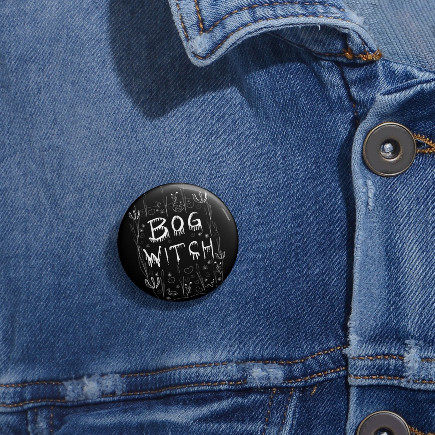 Bog Witch Button