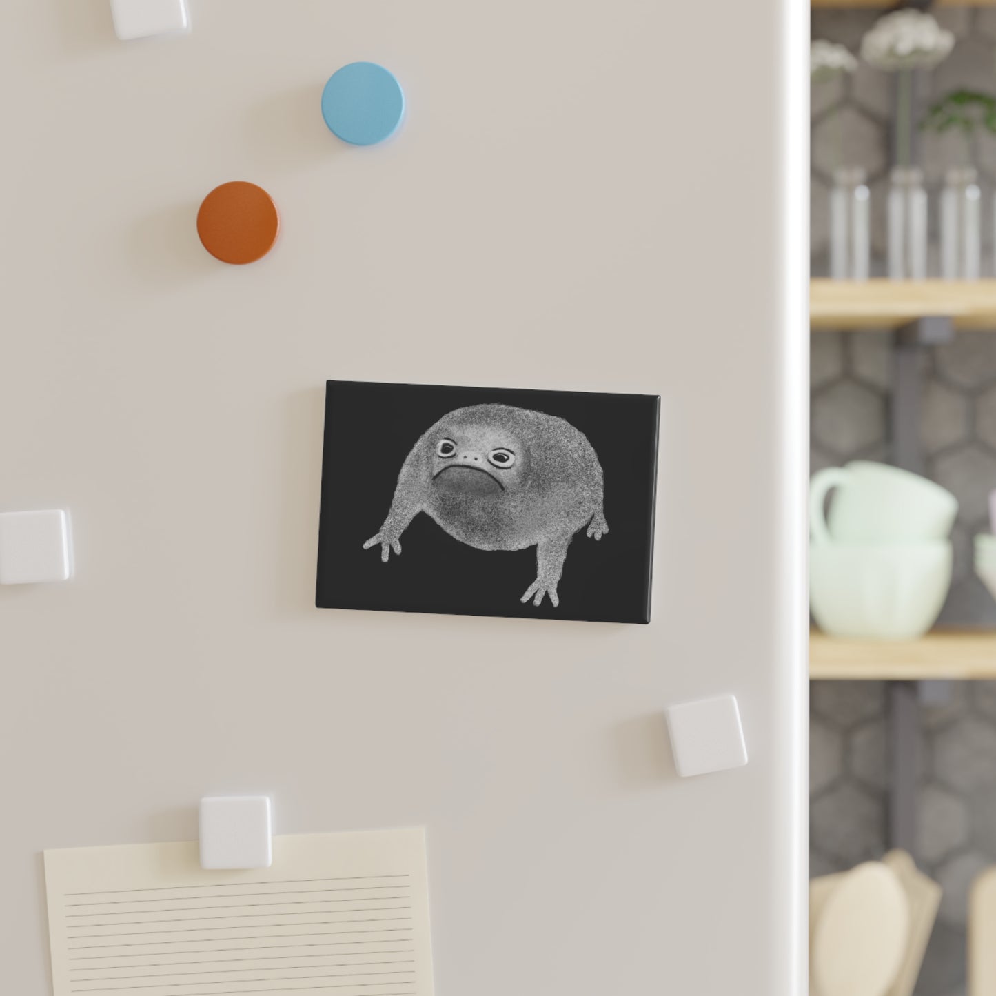 Weird Frog Fridge Magnet