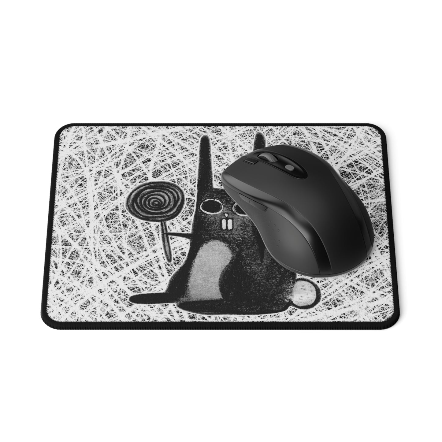 Weird Rabbit Mouse Pad
