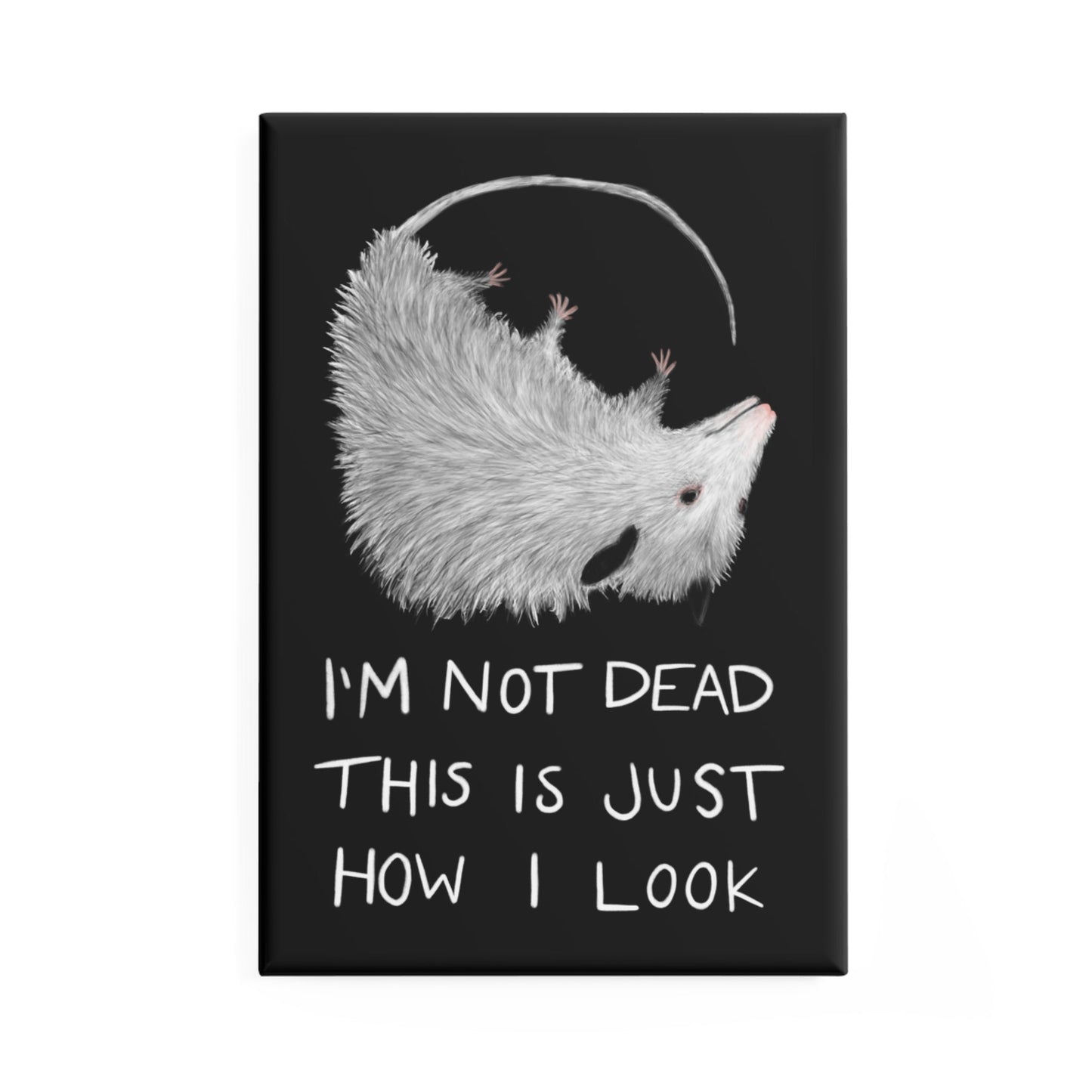 Not Dead 'Possum Fridge Magnet
