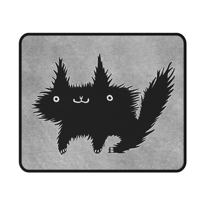 Black Cat Mouse Pad