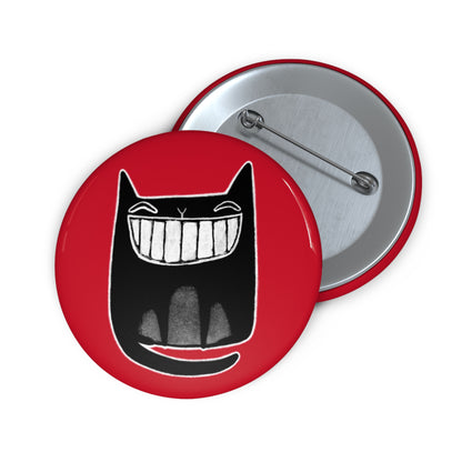 Black Cat Button