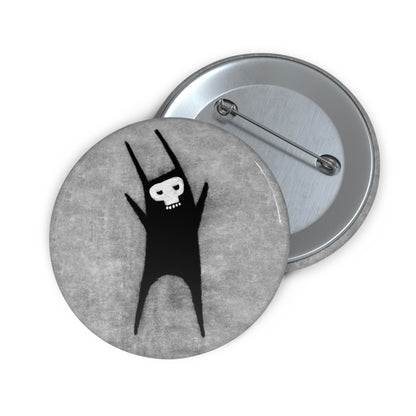 Skull Rabbit Button