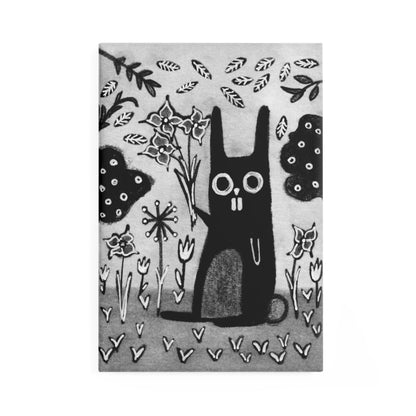 Garden Rabbit Fridge Magnet