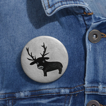 Weird Deer Button