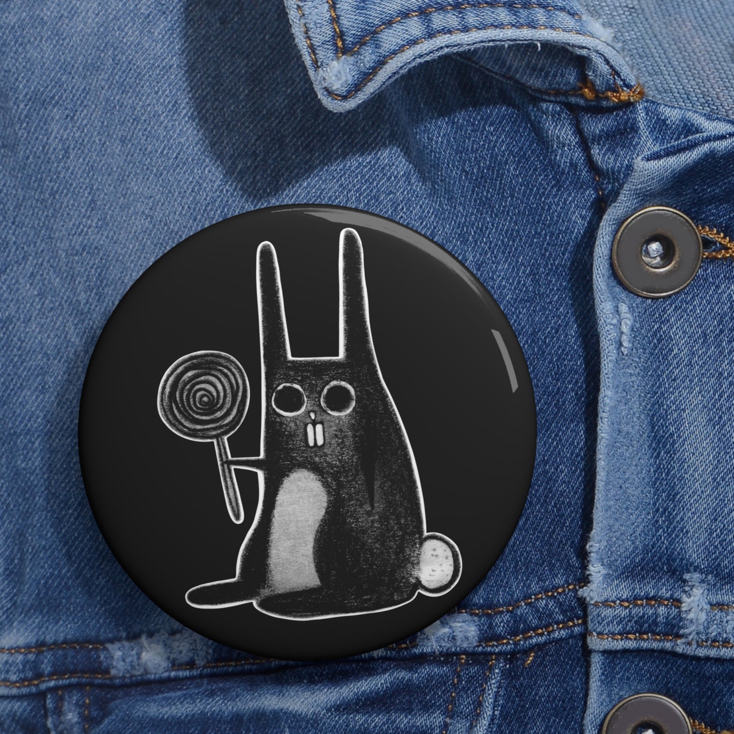 Weird Rabbit Button
