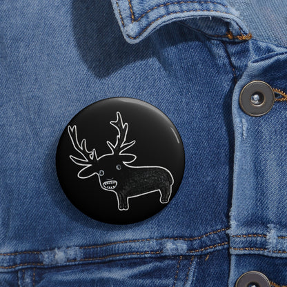 Weird Deer Button