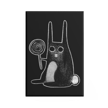Weird Rabbit Fridge Magnet