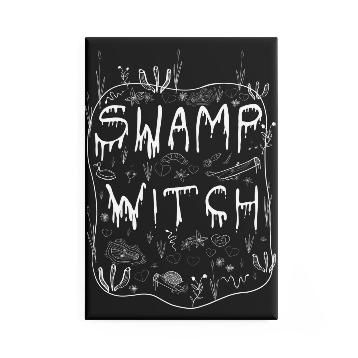 Swamp Witch Fridge Magnet