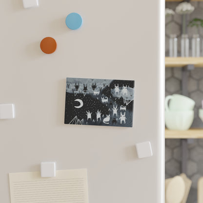 Monster Landscape Fridge Magnet