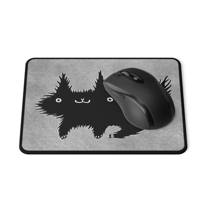 Black Cat Mouse Pad
