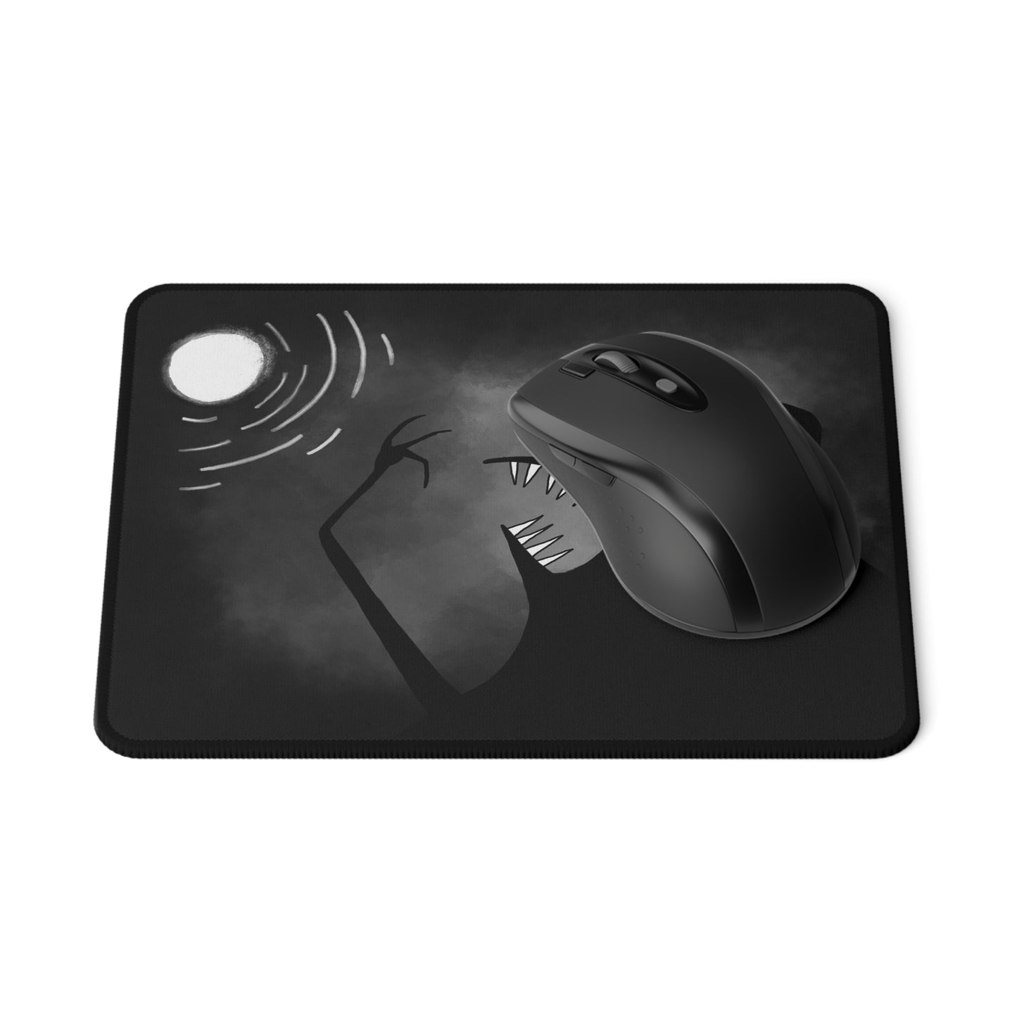 Moon Monster Mouse Pad