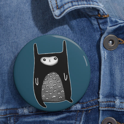 Rabbit Monster Button