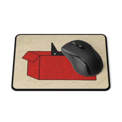 Cat in a Box Mouse Pad