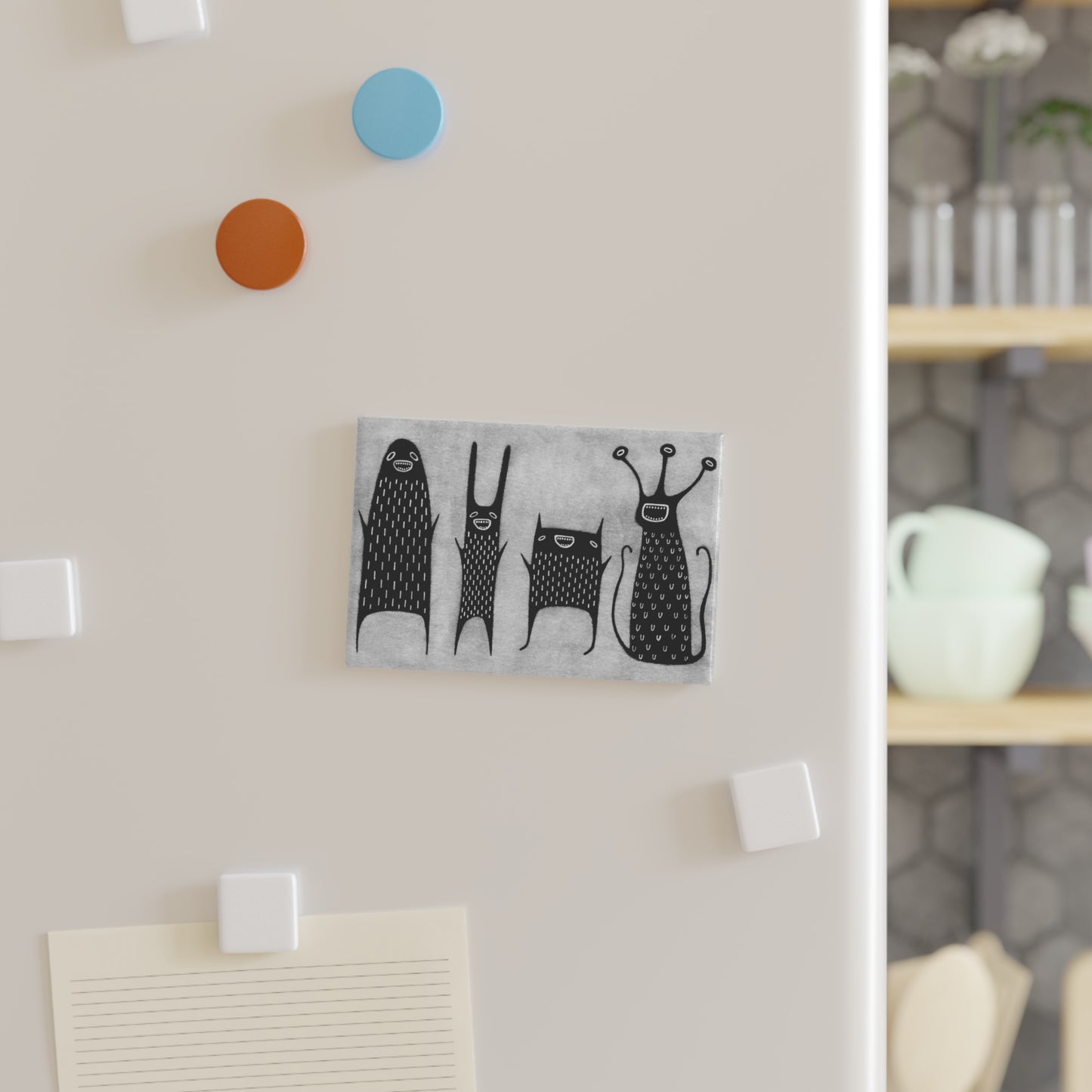 Monster Fridge Magnet