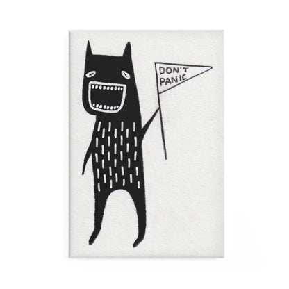 Don't Panic Fridge Magnet