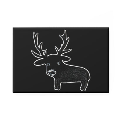 Weird Deer Fridge Magnet