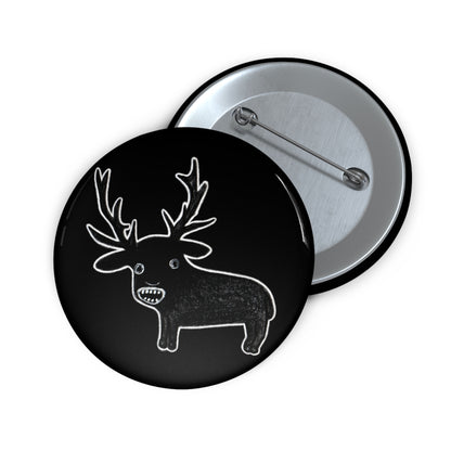Weird Deer Button