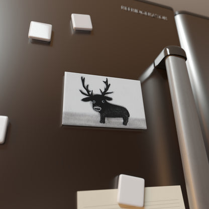 Weird Deer Fridge Magnet